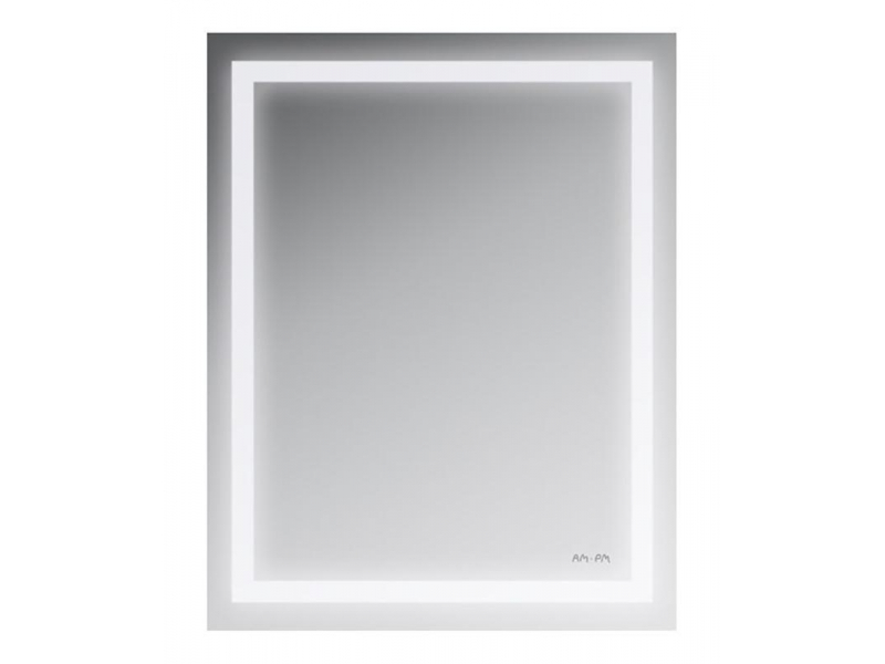 Купить Зеркало Am.Pm Gem 55 см с LED-подсветкой по периметру, M91AMOX0551WG
