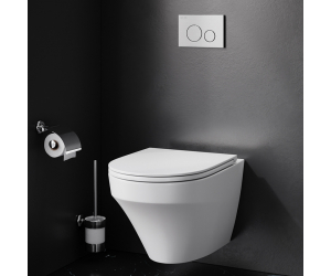 Подвесной унитаз Am.Pm Inspire C501700WH безободковый (FlashClean)