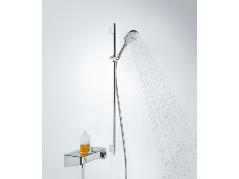 Купить Смеситель Hansgrohe Ecostat Select 13171000 для душа с подключением шланга, термостатический, хром, 30 см (нарушена упаковка)