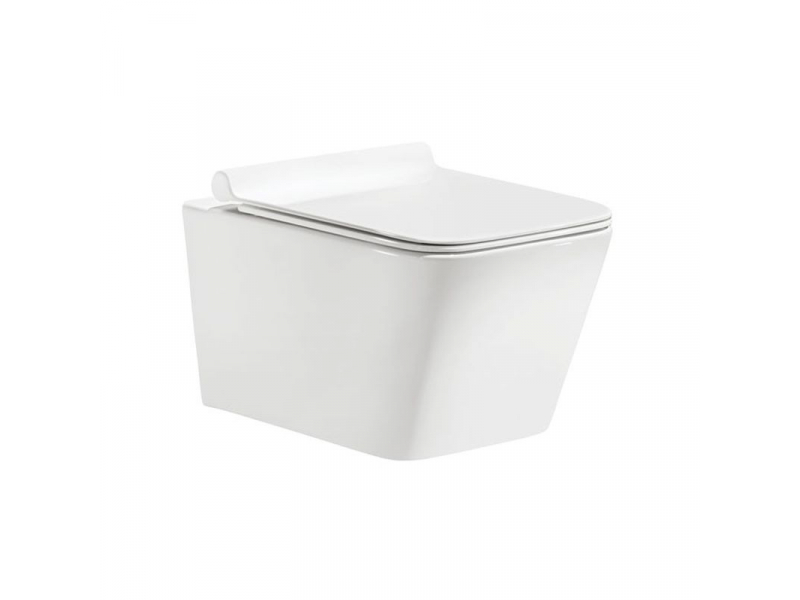 Купить Подвесной безободковый унитаз Caprigo Modern Style S-1203, крышка микролифт, УК043711