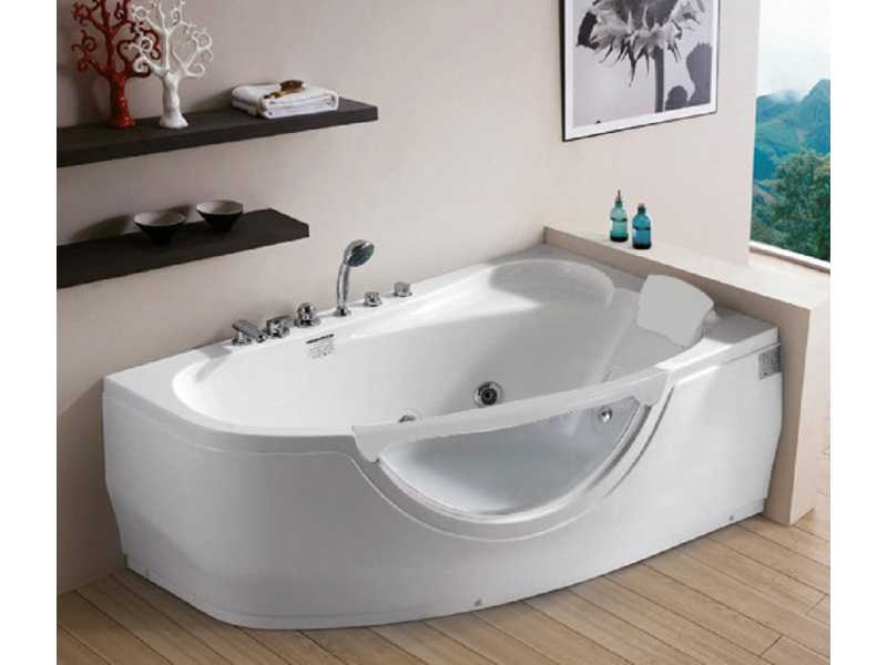Купить Ванна гидромассажная акриловая Gemy G9046 B L/R, 161 х 96 x 68 см