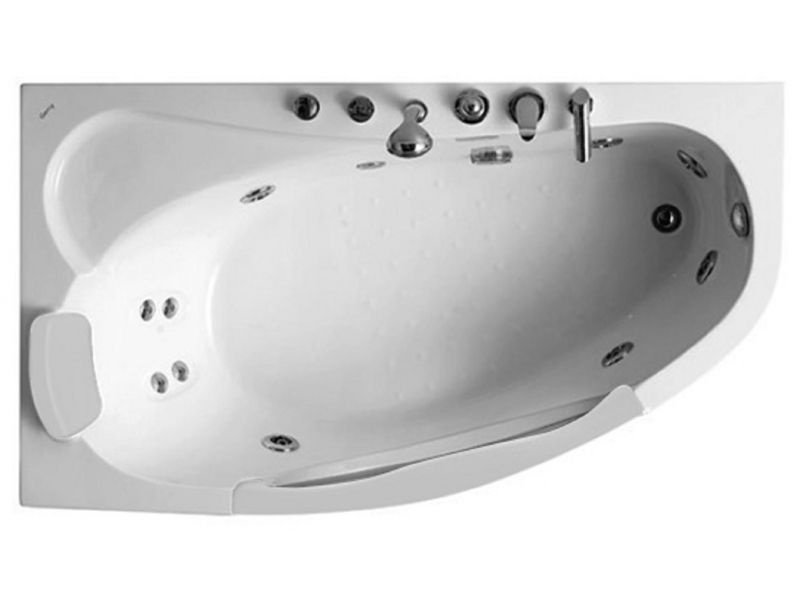 Купить Ванна гидромассажная акриловая Gemy G9046 B L/R, 161 х 96 x 68 см