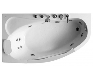 Ванна гидромассажная акриловая Gemy G9046 B L/R, 161 х 96 x 68 см