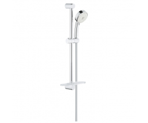 Душевой гарнитур Grohe New Tempesta Cosmopolitan 100 III 27576002 (27576001)/27929002 (27929001) с полочкой
