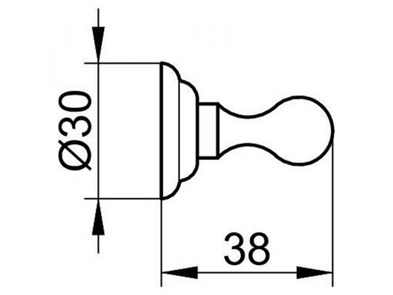 Купить Крючок Keuco Astor, хром, 02114010000