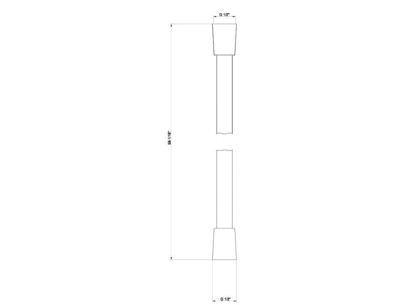 Купить Душевой шланг Gessi 01637/031