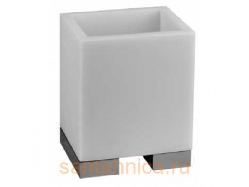 Купить Стакан для щеток Gessi Rettangolo 20831.031, белый
