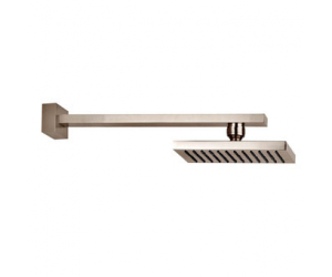 Верхний душ Gessi Rettangolo 20148/031, 216x140 мм, 1 режим струи, с держателем