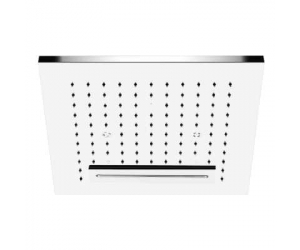 Потолочный душ Gessi Private Welness Minimali 32947/238, 350*350 мм, 3 режим струи, наружная часть