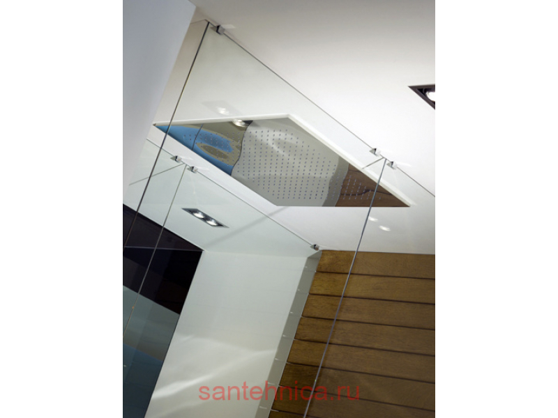 Купить Потолочный душ Gessi Private Welness Minimali 32947/238, 350*350 мм, 3 режим струи, наружная часть