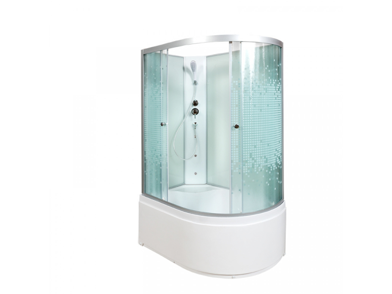Купить Душевая кабина Deto L 920 N, 120 x 80 см, без крыши, с гидромассажем