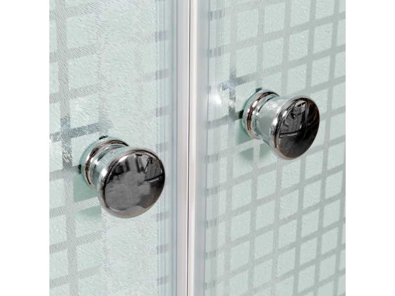 Купить Душевая кабина Deto L 920 N, 120 x 80 см, без крыши, с гидромассажем