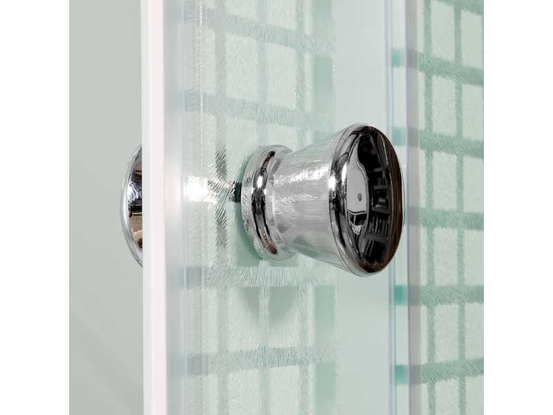Купить Душевая кабина Deto L 920 N, 120 x 80 см, без крыши, с гидромассажем