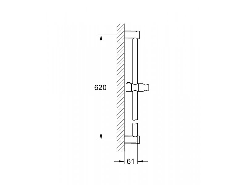 Купить Душевая штанга Grohe Tempesta Cosmo (27521000/27522000)
