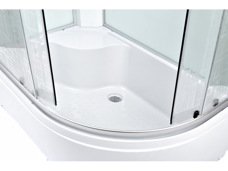 Купить Душевая кабина Deto Em EM4512 L/R гм, 120 x 80 см, с крышей, с гидромассажем