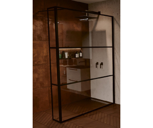 Неподвижная стенка Riho Grid XL GB402, GB4090030, 90 х 200 см