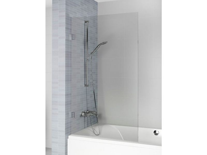 Купить Шторка для ванны Riho VZ Scandic NXT X108, 65x150 см, цвет профиля черный, стекло прозрачное, левая/правая, GX00562B1