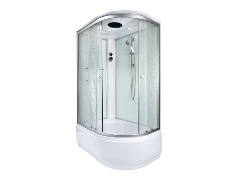Купить Душевая кабина Deto Em EM4512 L/R 120 x 80 см, с крышей, стандартная
