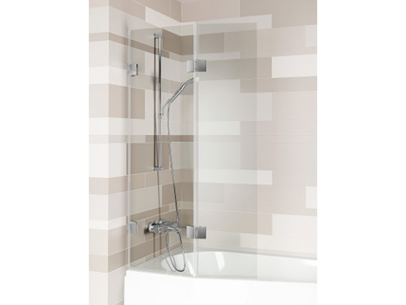 Купить Шторка для ванны Riho VZ Scandic NXT X500 Geta160, 111,5x150 см, цвет профиля хром, стекло прозрачное, левая/правая