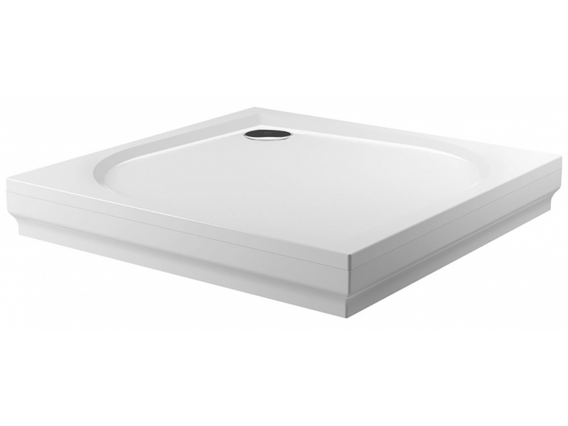 Купить Поддон душевой Riho Kolping 80 x 80 см, DB20, из искусственного камня с сифоном и ножками
