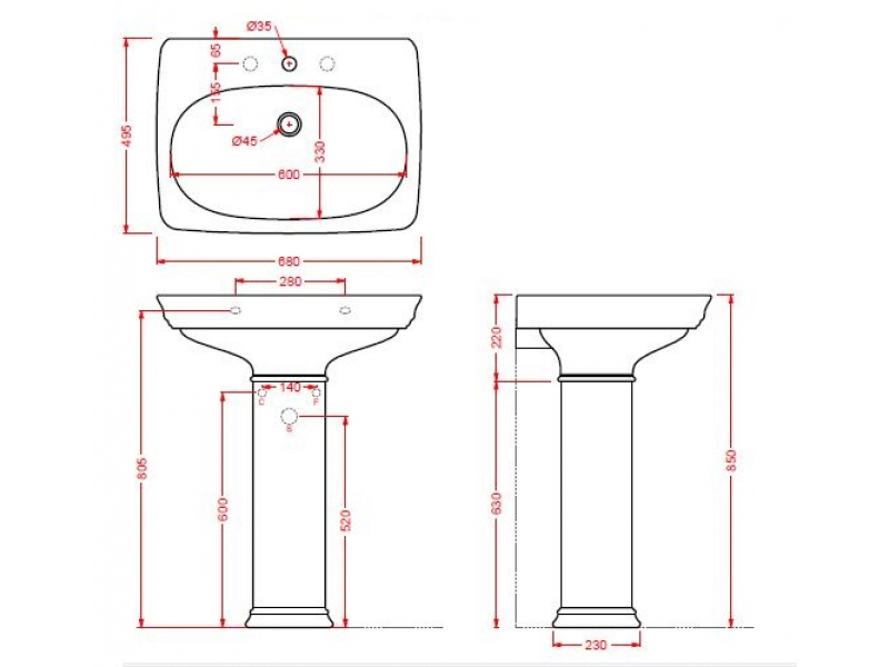 Купить Раковина ArtCeram Civitas CIL001 34; 00, подвесная, цвет - grey acquarello (серый), 68 х 49,5 х 22 см