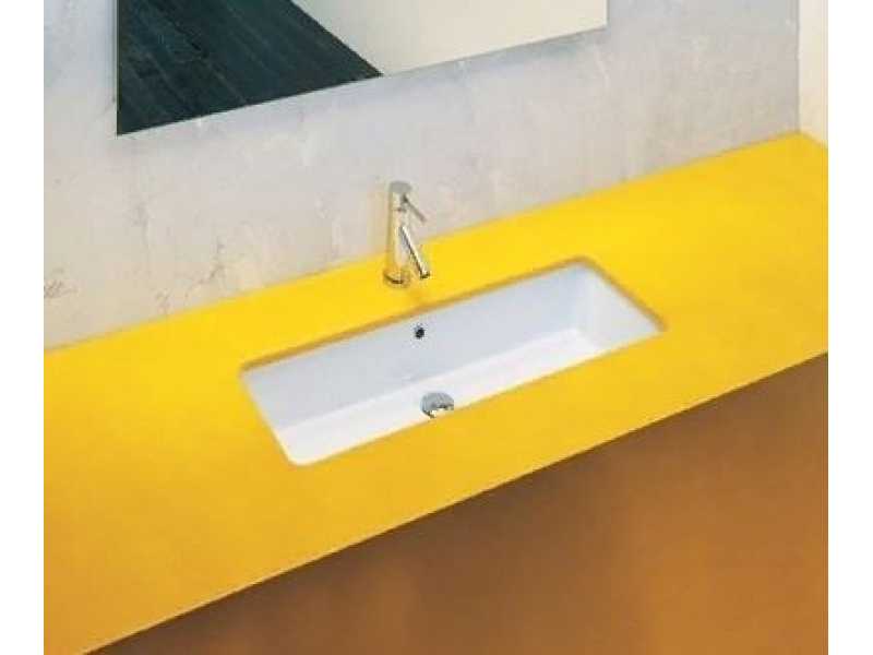 Купить Раковина ArtCeram Gea 90 GEL002 01; 00, врезная снизу, 90 х 33 х 15 см