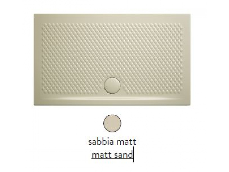 Купить Поддон ArtCeram Texture 90 х 70 х 5,5 см, PDR017 31; 00, прямоугольный, цвет - sabbia matt (бежевый), из искусственного камня