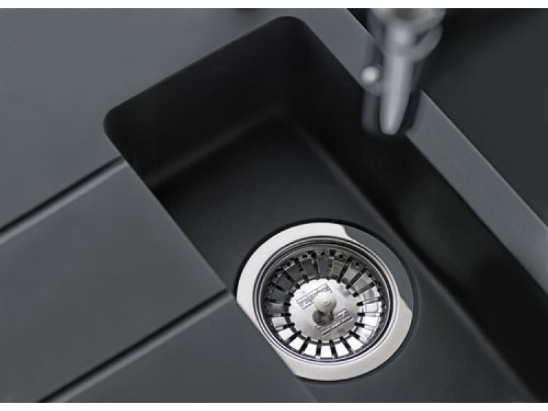 Купить Мойка Franke BASIS BFG 651, 114.0313.262, гранит, установка сверху, оборачиваемая, цвет миндаль, 97*50 см