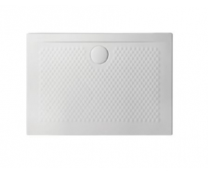 Поддон ArtCeram Texture 100 х 70 х 5,5 см, PDR018 01; 00, прямоугольный, цвет - белый глянцевый, из искусственного камня