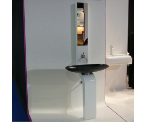 Раковина ArtCeram La Fontana LFL001 03;00, овальная черная