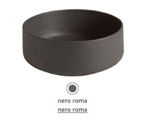 Раковина ArtCeram Cognac Countertop COL001 20; 00, накладная, цвет - nero roma, 42 х 42 х 16 см