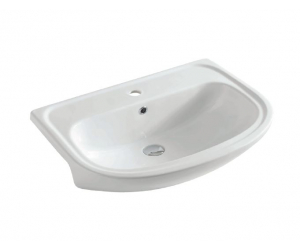 Раковина ArtCeram Apollo APL001 01; 00, полувстраиваемая, 66 х 49 х 20 см