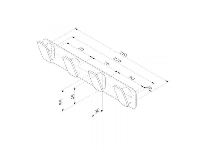 Купить Набор крючков для полотенец Am.Pm Inspire 2.0 A50A35900