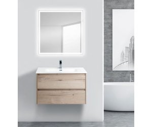 Тумба под раковину BelBagno Kraft KRAFT-800-2C-SO-RGB, подвесная