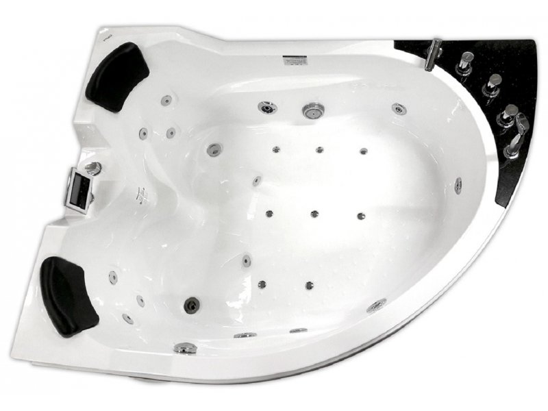 Купить Ванна гидромассажная акриловая Gemy G9086 K L/R, 170 х 133 см