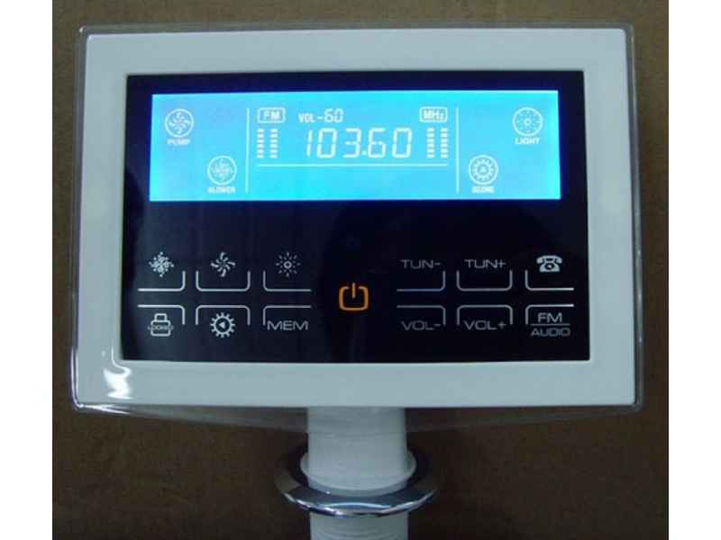 Купить Ванна гидромассажная акриловая Gemy G9086 K L/R, 170 х 133 см