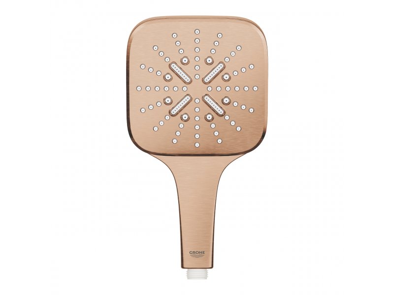 Купить Ручной душ Grohe Rainshower SmartActive 130 Cube, 26582DL0, теплый закат матовый