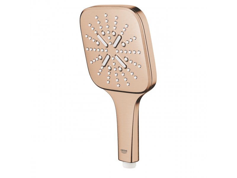 Купить Ручной душ Grohe Rainshower SmartActive 130 Cube, 26582DL0, теплый закат матовый