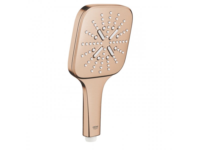 Купить Ручной душ Grohe Rainshower SmartActive 130 Cube, 26582DL0, теплый закат матовый