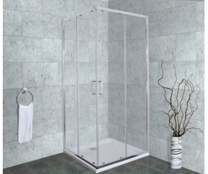 Душевой уголок Timo Altti-619 C Clean Glass, стекло прозрачное, 90 х 90 х 190 см