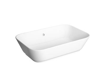 Раковина Vitra Geo накладная, с переливом, белый, 7425B003-0012