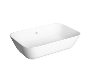 Раковина Vitra Geo накладная, с переливом, белый, 7425B003-0012