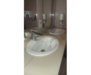 Раковина Jacob Delafon Patio 56 х 43 см врезная сверху E4155-00