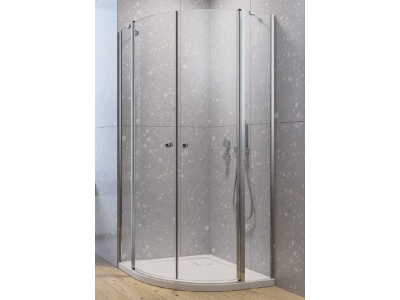 Душевой уголок Radaway EOS II PDD 90 х 90 х 195 см, стекло прозрачное, профиль хром