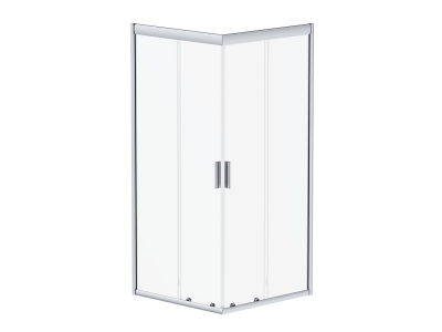 Душевой уголок Damixa Skyline Square, 90 x 90 см, стекло прозрачное, профиль хром, DX35WG-403-090MT