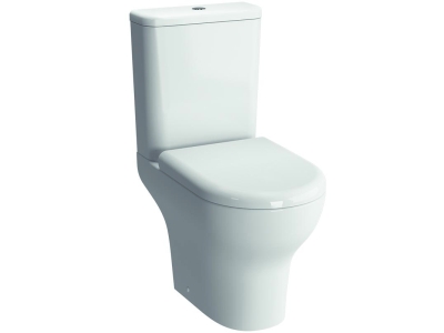 Напольный безободковый унитаз Vitra Zentrum, крышка микролифт, белый, 9824B003-7207