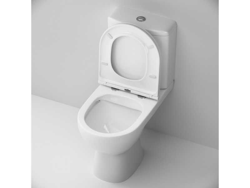 Купить Унитаз-компакт Am.Pm Gem FlashClean безободковый с сиденьем микролифт, C908600SC