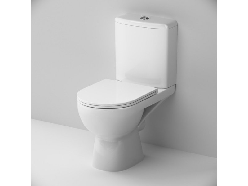 Купить Унитаз-компакт Am.Pm Gem FlashClean безободковый с сиденьем микролифт, C908600SC