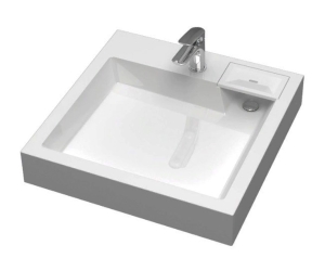 Раковина SuperSan Блед 60 x 60 см над стиральной машиной, Bld-D1
