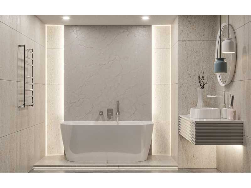 Купить Ванна из искусственного камня Whitecross Pearl B, 155 х 78.5 см, белая, 0215.155078.100